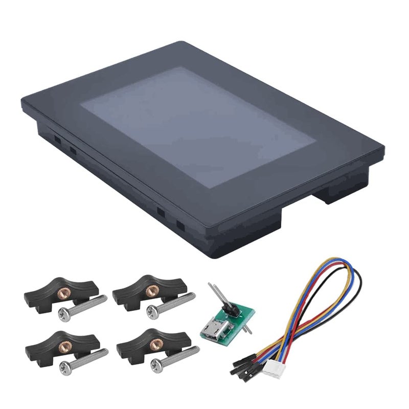 Ferwooh شاشة Nextion الذكية بحجم 5.0 بوصة NX8048P050-011C-Y HMI تسلسلي TFT شاشة تعمل باللمس السعوي 800x480 وحدة LCD مع هيكل تدعم الصوت والفيديو - Image 1